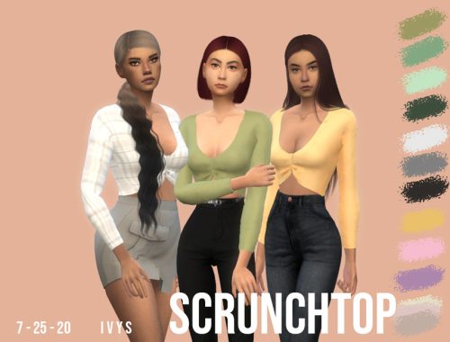 Scrunch Top