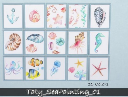 Sea paintings 01 at Taty – Eámanë Palantír