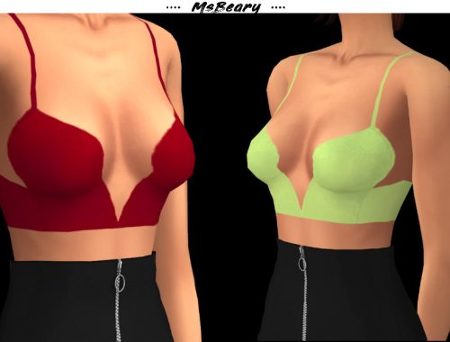 Seamless Bustier Top