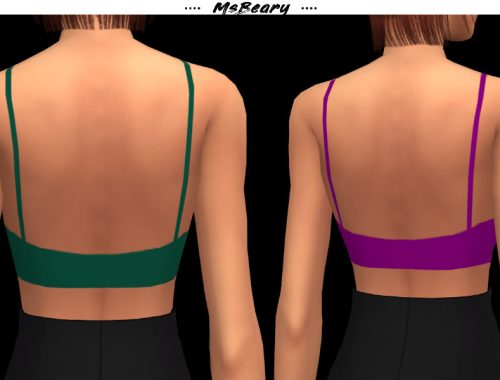 Seamless Bustier Top