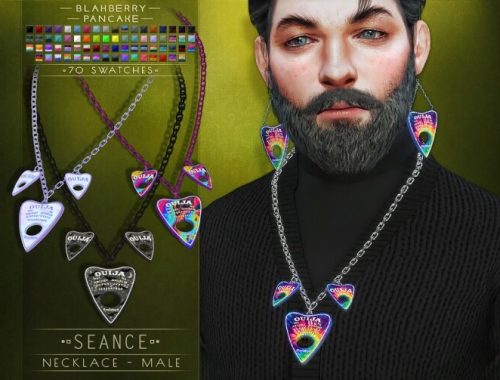 Seance necklace & earrings at Blahberry Pancake