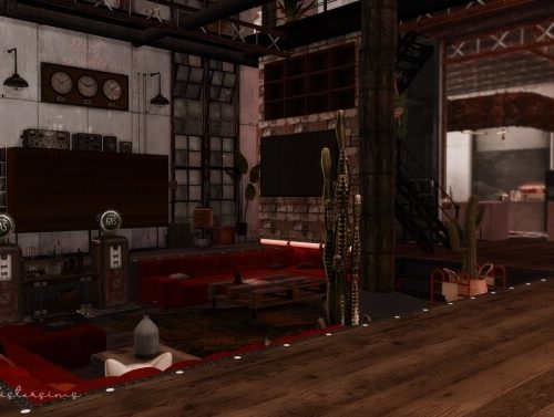 Secret Develey Old Factory at SoulSisterSims