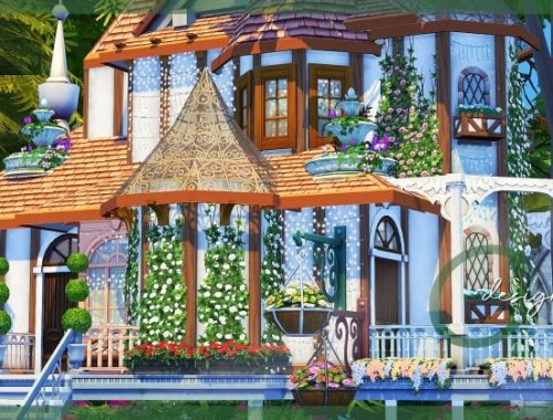 Secret Fairy Garden House by Praline at Cross Design