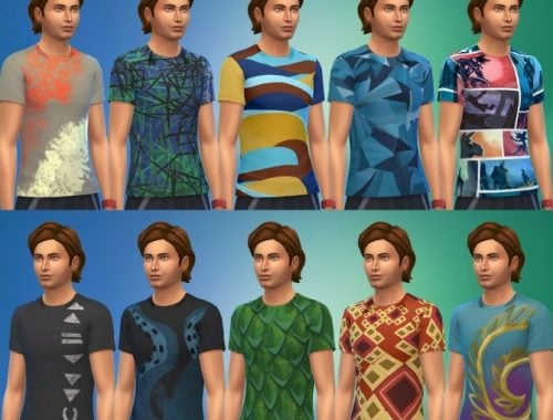 Seperated DJ Headphones and Shirts by endermbind at Mod The Sims