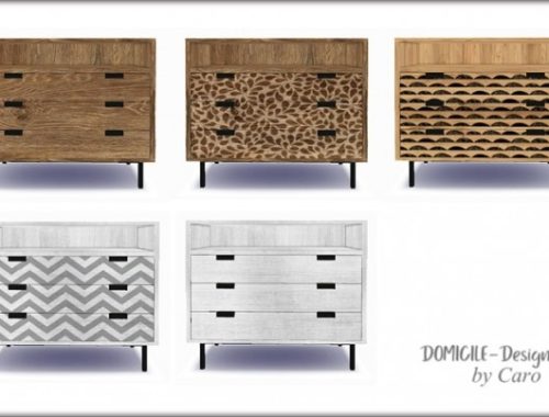 September song:  Armchair, dresser, And Statue, wallplanter, pillow at DOMICILE Design TS4
