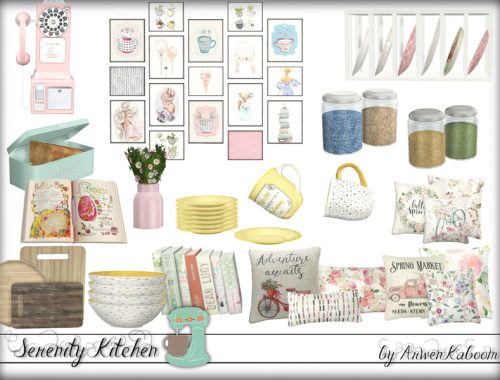Serenity Kitchen Decorations