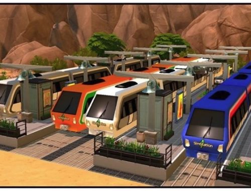 Set Casmar for train stations at Nefertari 13