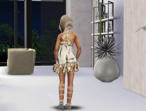Set for Child Girls TS4 at Sims4-Boutique