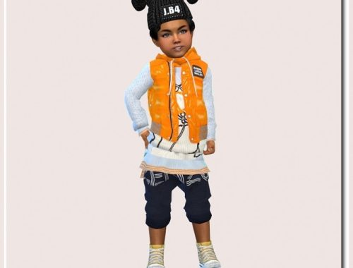 Set for Toddler Boys & Girls TS4 at Sims4-Boutique