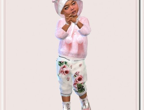 Set for Toddler Girls at Sims4-Boutique