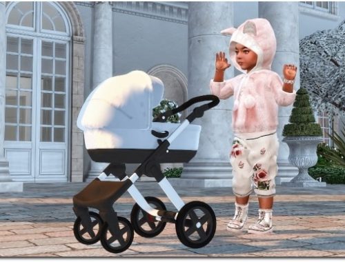 Set for Toddler Girls at Sims4-Boutique