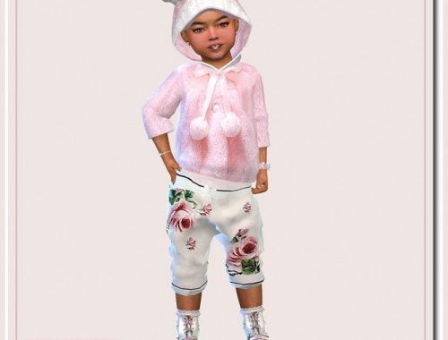 Set for Toddler Girls at Sims4-Boutique