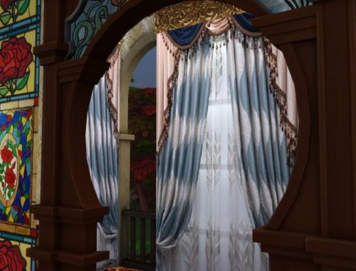 Set N*4 Of Elegant Curtains at Anna Quinn Stories