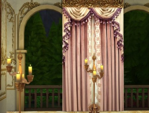 Set N*4 Of Elegant Curtains at Anna Quinn Stories