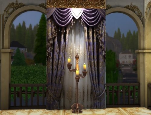 Set N*4 Of Elegant Curtains at Anna Quinn Stories