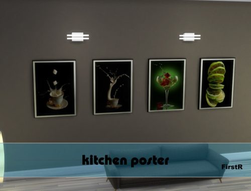 Set of kitchen Paintings