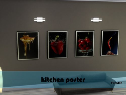 Set of kitchen Paintings