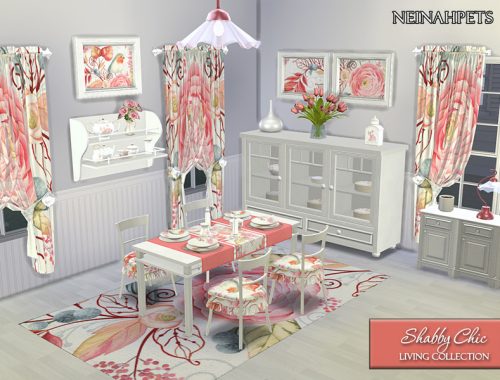 Shabby Chic Dining Collection {Mesh Required}