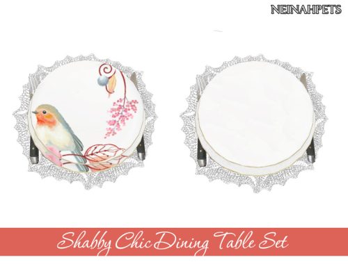 Shabby Chic Dining Collection {Mesh Required}