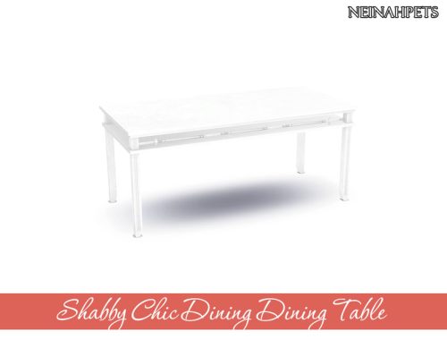 Shabby Chic Dining Collection {Mesh Required}