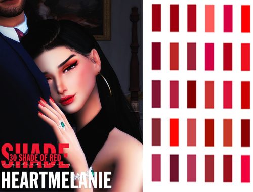 SHADE - Lipstick - Heart Melanie Cosmetic Paris