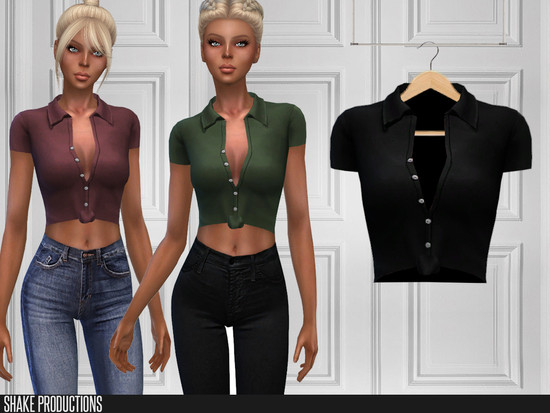 ShakeProductions 245 - Top - The Sims 4 Catalog