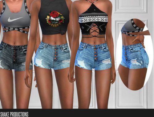 ShakeProductions 249 - Denim Shorts
