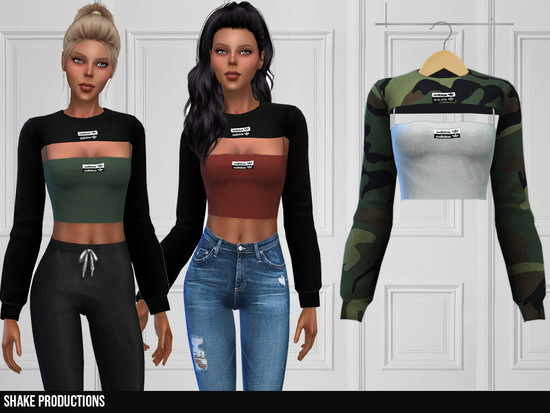 ShakeProductions 351 - Top - The Sims 4 Catalog