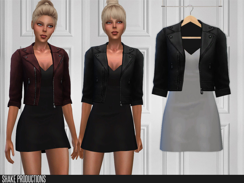 ShakeProductions 376 - Dress with Jacket - The Sims 4 Catalog