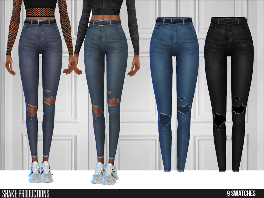 ShakeProductions 520 - Skinny Jeans - The Sims 4 Catalog