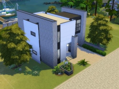 Sharp and Sleek house by Vulpus at Mod The Sims