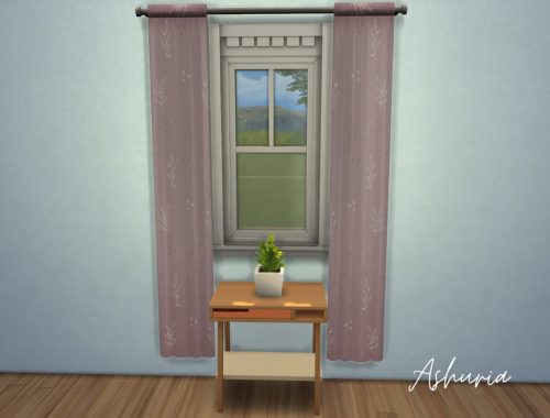 Sheer Pastel Curtains
