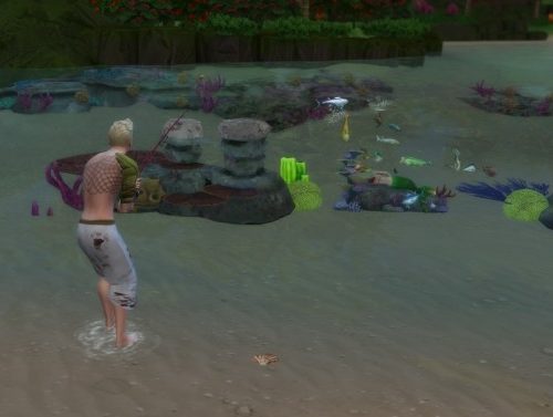 Shell fishing sign by Serinion at Mod The Sims