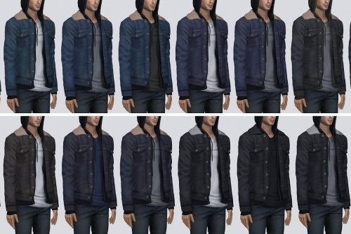 Sherpa Jacket & Hoodie (P) at Darte77