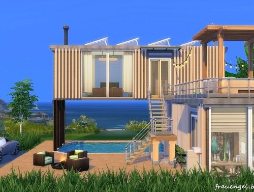 Shipping Container home at Frau Engel