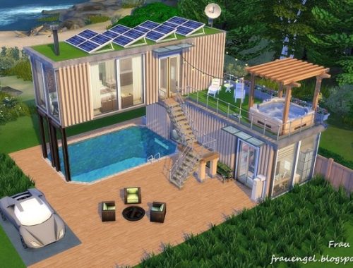 Shipping Container home at Frau Engel