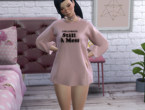 Oversized Tee Recolor ❤