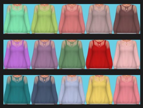 Shirt & Jeans Nr. 2 at Annett’s Sims 4 Welt