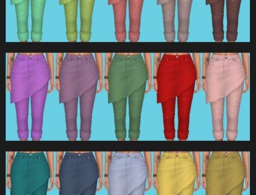 Shirt & Jeans Nr. 2 at Annett’s Sims 4 Welt
