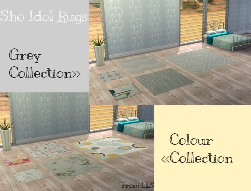 Sho Idol Rug collection.
