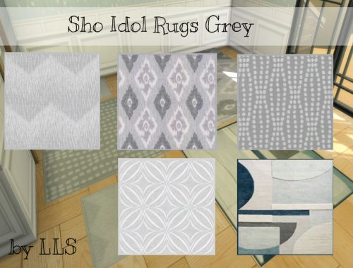 Sho Idol Rug collection.
