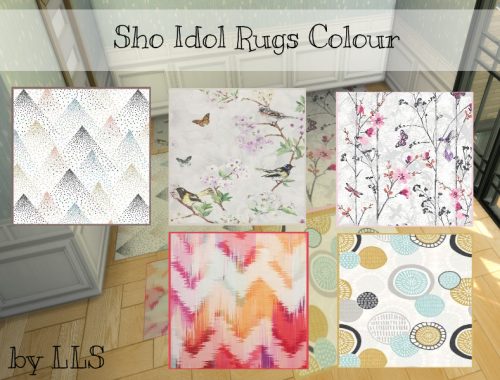 Sho Idol Rug collection.
