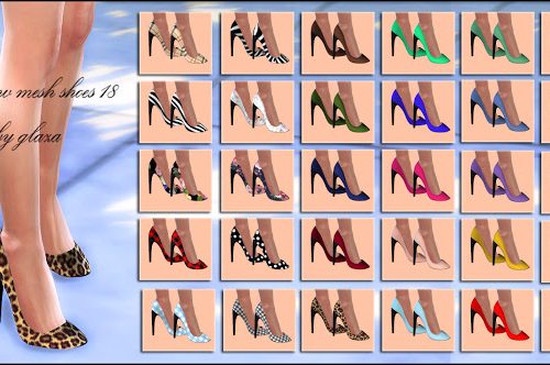 Shoes 18 (P) at All by Glaza