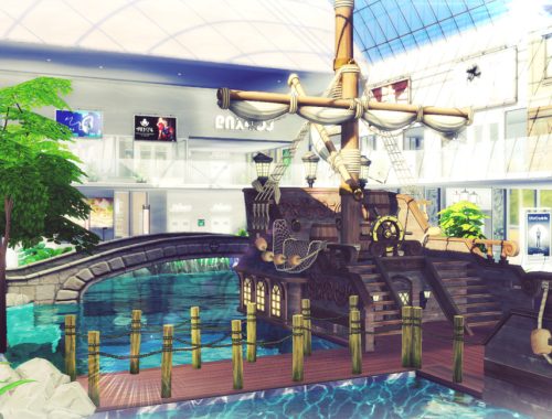 Shopping Mall + Indoor Waterpark