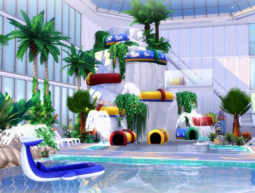 Shopping Mall + Indoor Waterpark