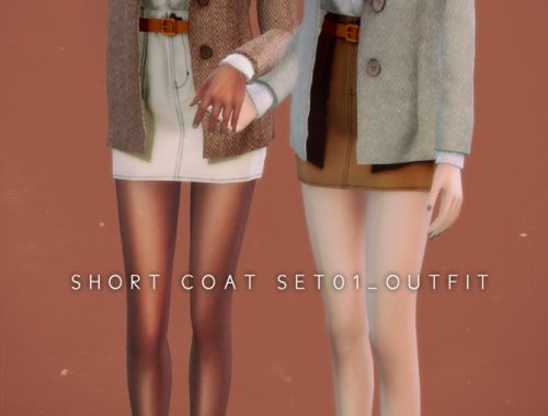 Short Coat Set at NEWEN