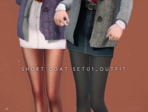 Short Coat Set at NEWEN
