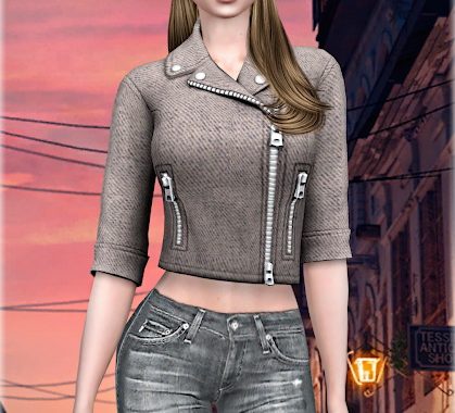 Short Jacket at Jenni Sims