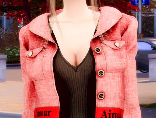 Short jacket & sleeveless dress at RIMINGs