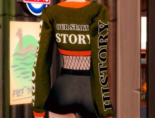 Short Knit & Leather Shorts at RIMINGs